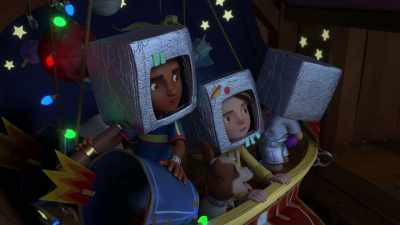 Wait! Space pterodactyls on our tail. - The Adventures of Paddington