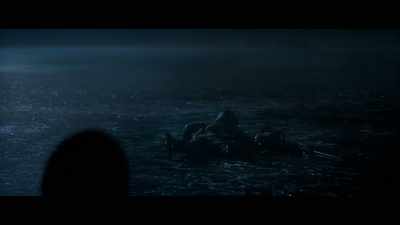 Wait, stop! Stop!
The ice won't hold. Stay back! - Black Crab