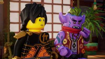 Wait, is that how you knew
the magic holding us - LEGO Ninjago: Dragons Rising