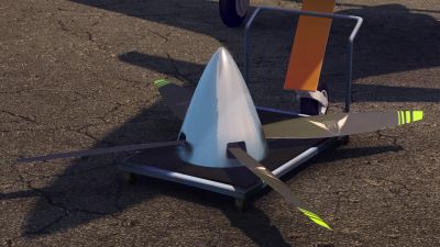 Wait that's your propeller You could still win the race - Planes