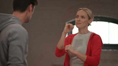 Wait, so the whole ballroom
dancer thing was-- - The Christmas Charade