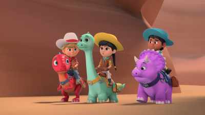 Wait. They're not mad at each other. - Dino Ranch