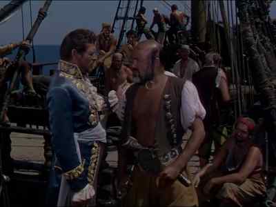 Wait! This calls for a celebration,
eh, Mr. Bellows? - The Crimson Pirate