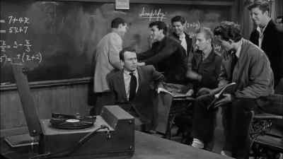 Wait till Miller hears
about this jam session. - Blackboard Jungle