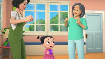 ♪ Wait your turn
Wait your turn ♪ - CoComelon Lane
