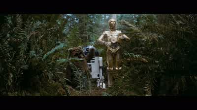 Wait! Wait! Come back! R2, stay with me. Freeze! - Star Wars: Episode VI   Return of the Jedi