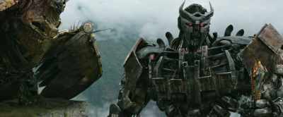Wait, wait. Didn't
I kill you already? - Transformers: Rise of the Beasts
