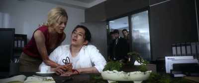 - Wait. Wait. I have an idea.
- ♪♪ - Mayhem