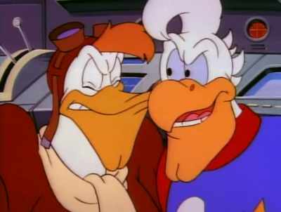 Wait, wait, I though
we wanted to boot him - DuckTales