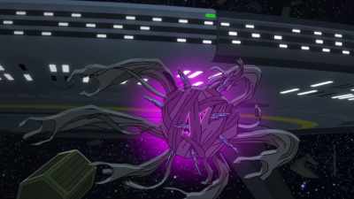 Wait,
wait. Is it drifting towards the Drookmani? - Star Trek: Lower Decks