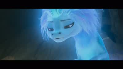 Wait wait wait you touched this gem pieceand it gave you powersYou know what this means rightI no longer need a night light - Raya and the Last Dragon