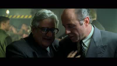 We can use this The mayor who destroyed GodzillaI don't think we should exploit this It could backfireListen idiot I do the thinking around here It's a magnificent ideaYou know what I think about you and your campaignWhere are you goin' I need you - Godzilla