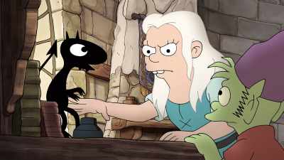 Wait! We're your biggest fans!
Quit shoving! Come on! - Disenchantment