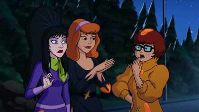 Wait. Were you just trying to replace
Elvira and take over her life? - Happy Halloween, Scooby-Doo!