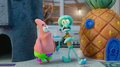 Wait! We're not in the water! - Saving Bikini Bottom: The Sandy Cheeks Movie