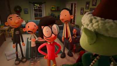 Wait. We're... We're
keeping that thing in here? - Diary of a Wimpy Kid Christmas: Cabin Fever