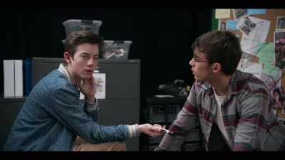Wait, what about her broken leg?
I mean, we timed out the time per dick. - American Vandal