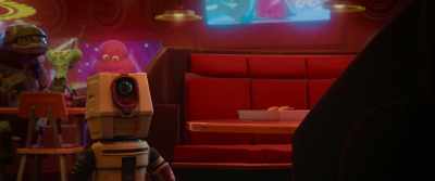 Wait! What if Dad catches us?
You said in and out! - My Dad the Bounty Hunter