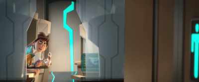 - Wait! What is that?
- (LIQUID POURING) - Spies in Disguise
