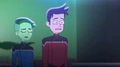Wait. Why would Shaxs
make him steal - Star Trek: Lower Decks