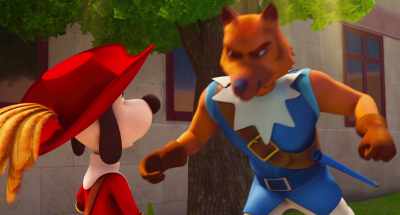 Wait. You say, "excuse me,"
and you think that is sufficient? - Dogtanian and the Three Muskehounds