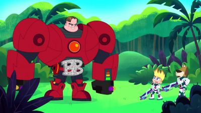 Wait, you're immune to damage? - Johnny Test