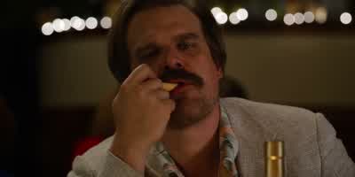 Would you like to order your entrée, sir? - Stranger Things