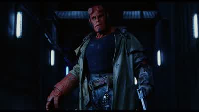 Waitin' for me, Chunk-face? - Hellboy