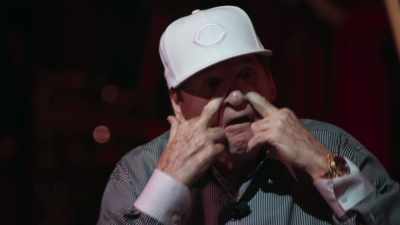 Waiting all night to
use that damn line. - Charlie Hustle & the Matter of Pete Rose
