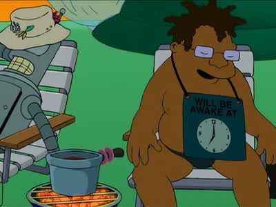 Wake up, everyone! - Futurama