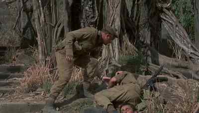 Wake up! Thornton's had it! - Too Late the Hero