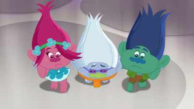 ♪ Wake up, wake up, wake up, wake up ♪ - Trolls: The Beat Goes On!