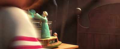 -Wake up! What year is it?
-(alarm ringing) - The Boss Baby: Family Business