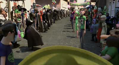 والآخرون، ارفعوا أرديتكم! - Hotel Transylvania