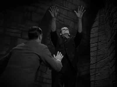 WALDMAN: Take care,
Herr Frankenstein ! Take care! - Frankenstein