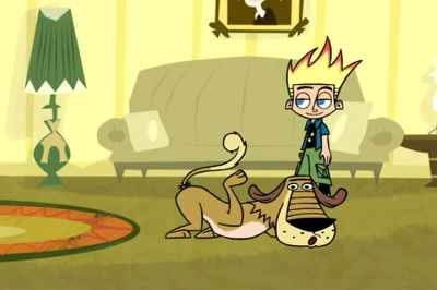 Walk?! I love walks!
I'll get my leash! Walk! - Johnny Test
