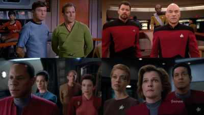 Walk in the door, - The Center Seat: 55 Years of Star Trek