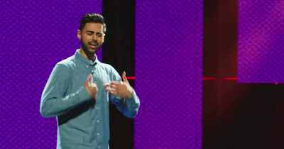 Walk in there, be cool.
Walk in there, be confident. - Hasan Minhaj: Homecoming King