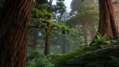Walk two weeks in any direction
and all you'll see is trees. - Son of Bigfoot