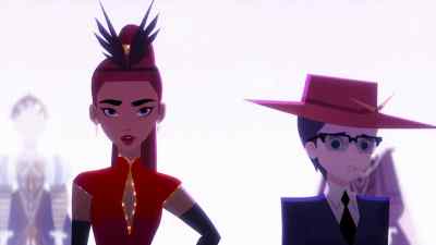 Walk with long strides and smile. - Carmen Sandiego