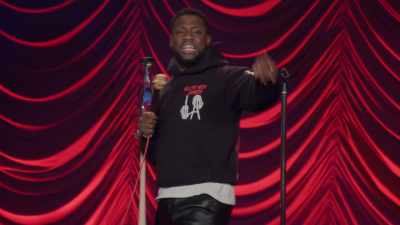 Walked in that bitch
with all this confidence - Kevin Hart: Reality Check