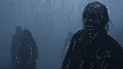 [Walkers growling] - The Walking Dead: World Beyond