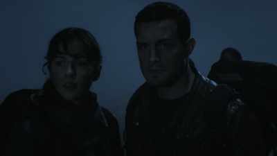 [Walkers growling] - The Walking Dead: World Beyond