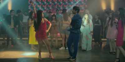 Walking down the street, - Tiku Weds Sheru