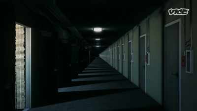 -Walking down there
is a series of hallways - While The Rest Of Us Die
