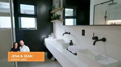 Walking into your bathroom, - Renovation Resort