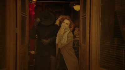 Walking into the sun.
Quit complaining. - Midnight, Texas