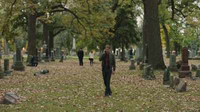 Walking through
a graveyard, - Shrink
