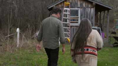Wallach: Spending time with
Loretta and her family, - A Brief History of the Future