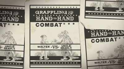WALTER: Oh, hand-to-hand combat. - Muppets Now